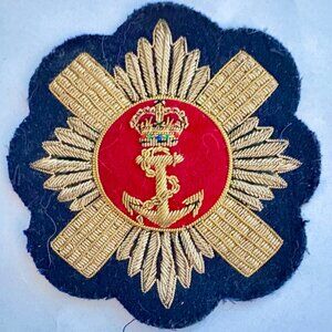 Victorian-era officer's pouch belt plate for the Royal North Lincoln Militia, UK